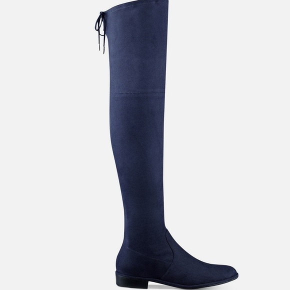 Marc Fisher OTK Boots Blue NIB - Picture 2 of 10